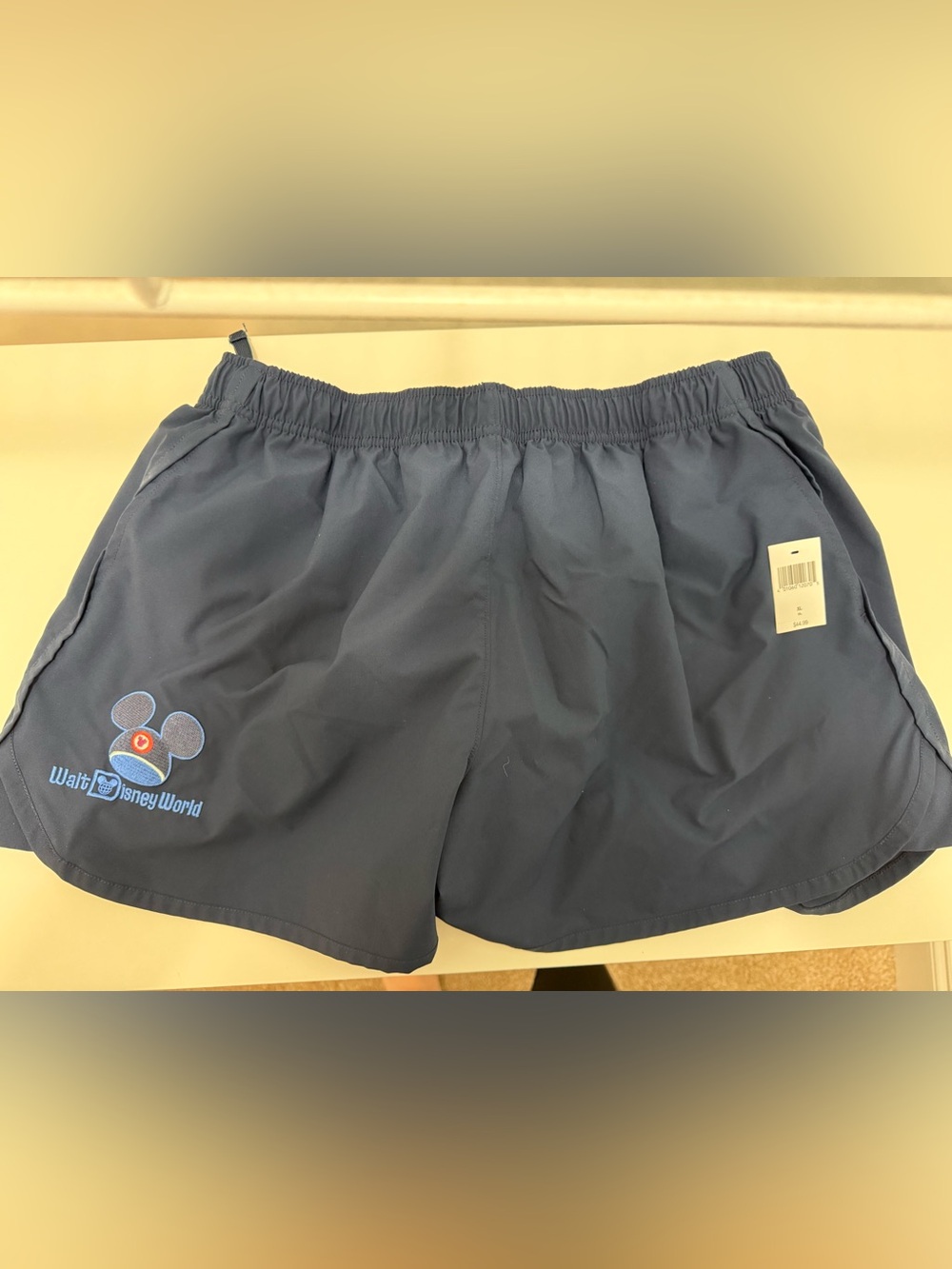Walt Disney World Deep Navy Athletic Shorts with Tag